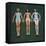 View of Three Unidentified Women in Bathing Suits as They Sunbath on Green Grass, 1961-Allan Grant-Framed Stretched Canvas