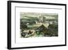 View of Tiahuanaco, Near Lake Titicaca, Bolivia, C1880-null-Framed Giclee Print