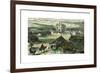 View of Tiahuanaco, Near Lake Titicaca, Bolivia, C1880-null-Framed Giclee Print