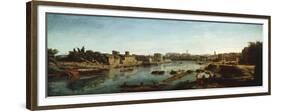 View of Tiber-Gaspar van Wittel-Framed Giclee Print