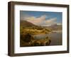 View of Tiberias on the Sea of Galilee (Oil on Canvas)-David Roberts-Framed Giclee Print