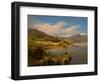 View of Tiberias on the Sea of Galilee (Oil on Canvas)-David Roberts-Framed Giclee Print
