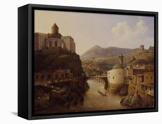 View of Tiflis, 1839-Nikanor Grigoryevich Chernetsov-Framed Stretched Canvas