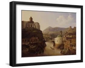 View of Tiflis, 1839-Nikanor Grigoryevich Chernetsov-Framed Giclee Print