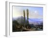 View of Tiflis, 1869-Ivan Konstantinovich Aivazovsky-Framed Giclee Print