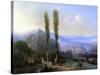 View of Tiflis, 1869-Ivan Konstantinovich Aivazovsky-Stretched Canvas