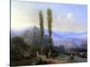 View of Tiflis, 1869-Ivan Konstantinovich Aivazovsky-Stretched Canvas