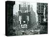 View of Times Square, New York, USA, 1952-null-Stretched Canvas