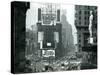 View of Times Square, New York, USA, 1952-null-Stretched Canvas