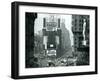 View of Times Square, New York, USA, 1952-null-Framed Premium Photographic Print