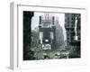 View of Times Square, New York, USA, 1952-null-Framed Premium Photographic Print