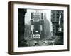 View of Times Square, New York, USA, 1952-null-Framed Photographic Print