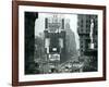 View of Times Square, New York, USA, 1952-null-Framed Photographic Print