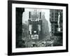 View of Times Square, New York, USA, 1952-null-Framed Photographic Print