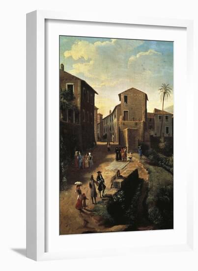 View of Tivoli-Gaspar van Wittel-Framed Giclee Print