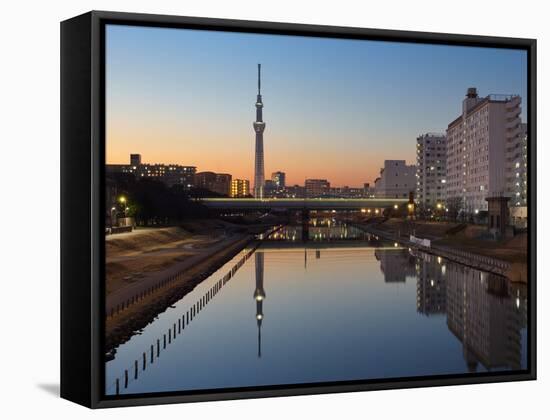View of Tokyo Sky Tree-Torsakarin-Framed Stretched Canvas