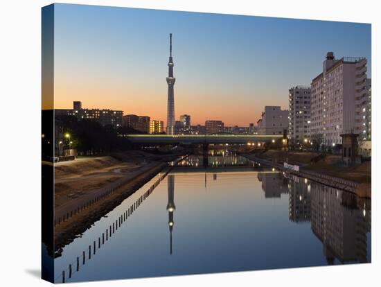 View of Tokyo Sky Tree-Torsakarin-Stretched Canvas