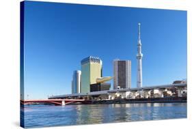 View of Tokyo Sky Tree-Torsakarin-Stretched Canvas
