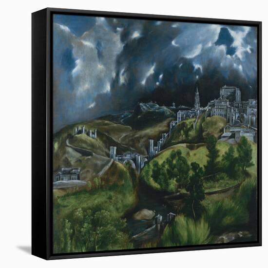 View of Toledo, C.1597-99-El Greco-Framed Stretched Canvas