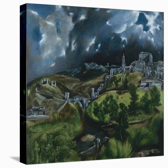 View of Toledo, C.1597-99-El Greco-Stretched Canvas