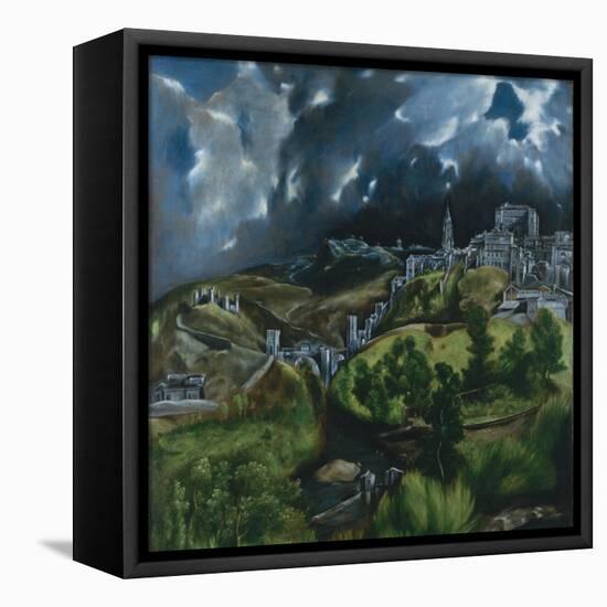 View of Toledo, C.1597-99-El Greco-Framed Stretched Canvas