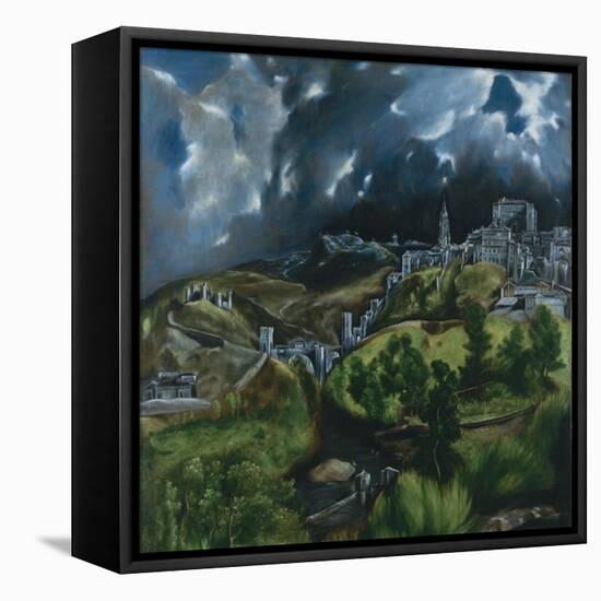 View of Toledo, C.1597-99-El Greco-Framed Stretched Canvas