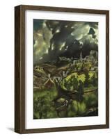 View of Toledo, C. 1597-99-El Greco-Framed Giclee Print