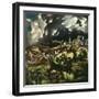 View of Toledo, Spain, 1595-1610-El Greco-Framed Giclee Print