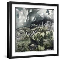 View of Toledo-El Greco-Framed Giclee Print