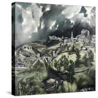 View of Toledo-El Greco-Stretched Canvas