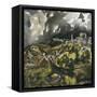 View of Toledo-El Greco-Framed Stretched Canvas