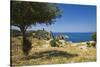 View of Tonnara Di Scopello, Castellammare Del Golfo, Sicily, Italy-Massimo Borchi-Stretched Canvas