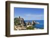 View of Tonnara Di Scopello, Castellammare Del Golfo, Sicily, Italy-Massimo Borchi-Framed Photographic Print