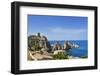 View of Tonnara Di Scopello, Castellammare Del Golfo, Sicily, Italy-Massimo Borchi-Framed Photographic Print