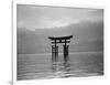 View of Torii in the Sea-null-Framed Photographic Print