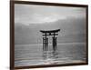 View of Torii in the Sea-null-Framed Photographic Print