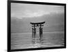 View of Torii in the Sea-null-Framed Photographic Print