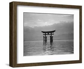 View of Torii in the Sea-null-Framed Photographic Print