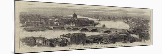 View of Toulouse before the Floods-null-Mounted Giclee Print