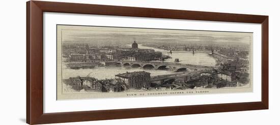 View of Toulouse before the Floods-null-Framed Giclee Print