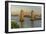 View of Tower Bridge and River Thames from Cheval Three Quays at sunset, London, England-Frank Fell-Framed Photographic Print