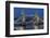 View of Tower Bridge from Cheval Three Quays at dusk, London, England, United Kingdom, Europe-Frank Fell-Framed Photographic Print