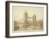 View of Tower Bridge, London, C1964-null-Framed Giclee Print