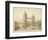 View of Tower Bridge, London, C1964-null-Framed Premium Giclee Print