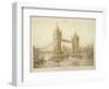 View of Tower Bridge, London, C1964-null-Framed Premium Giclee Print