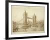 View of Tower Bridge, London, C1964-null-Framed Giclee Print