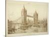 View of Tower Bridge, London, C1964-null-Stretched Canvas