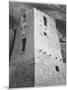 View Of Tower Taken From Above "Cliff Palace Mesa Verde National Park" Colorado 1933-1941-Ansel Adams-Mounted Art Print