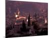 View of Town and Cartuja de Valledemossa, Mallorca, Balearics, Spain-Walter Bibikow-Mounted Photographic Print