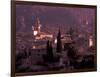 View of Town and Cartuja de Valledemossa, Mallorca, Balearics, Spain-Walter Bibikow-Framed Photographic Print